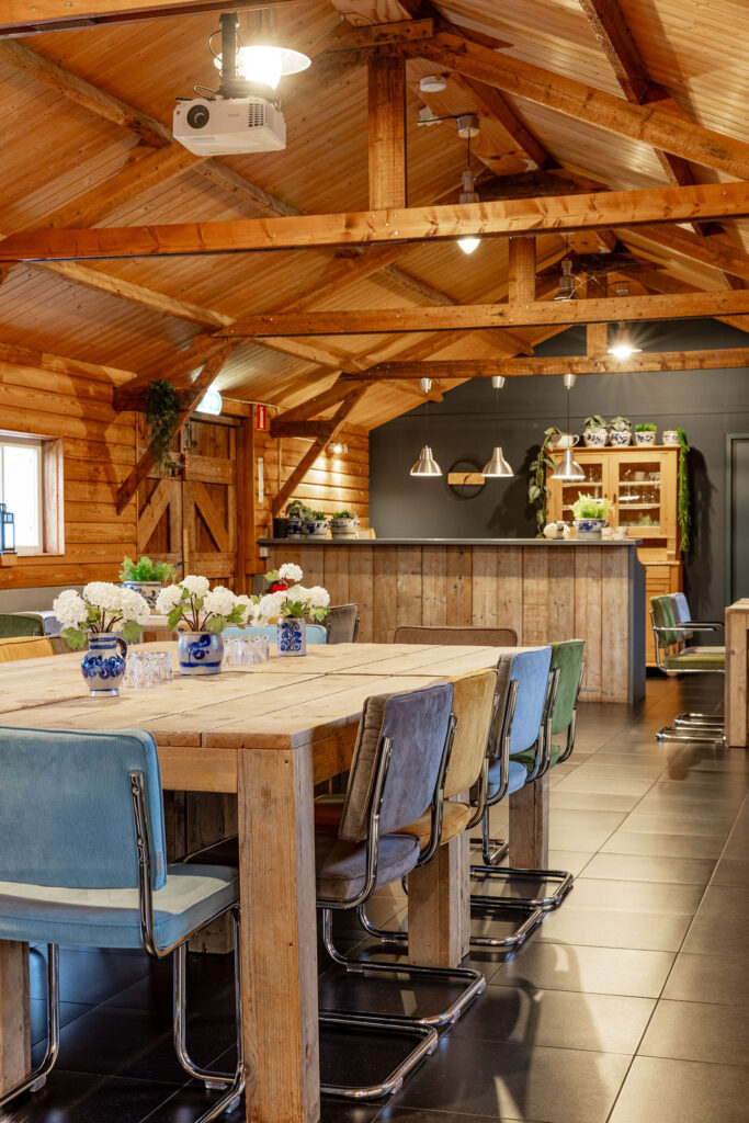 Vergaderen bij de boer, Vergaderlocatie Bij Aaltje aan de Linie, Vergaderruimte Boerenzwaluw