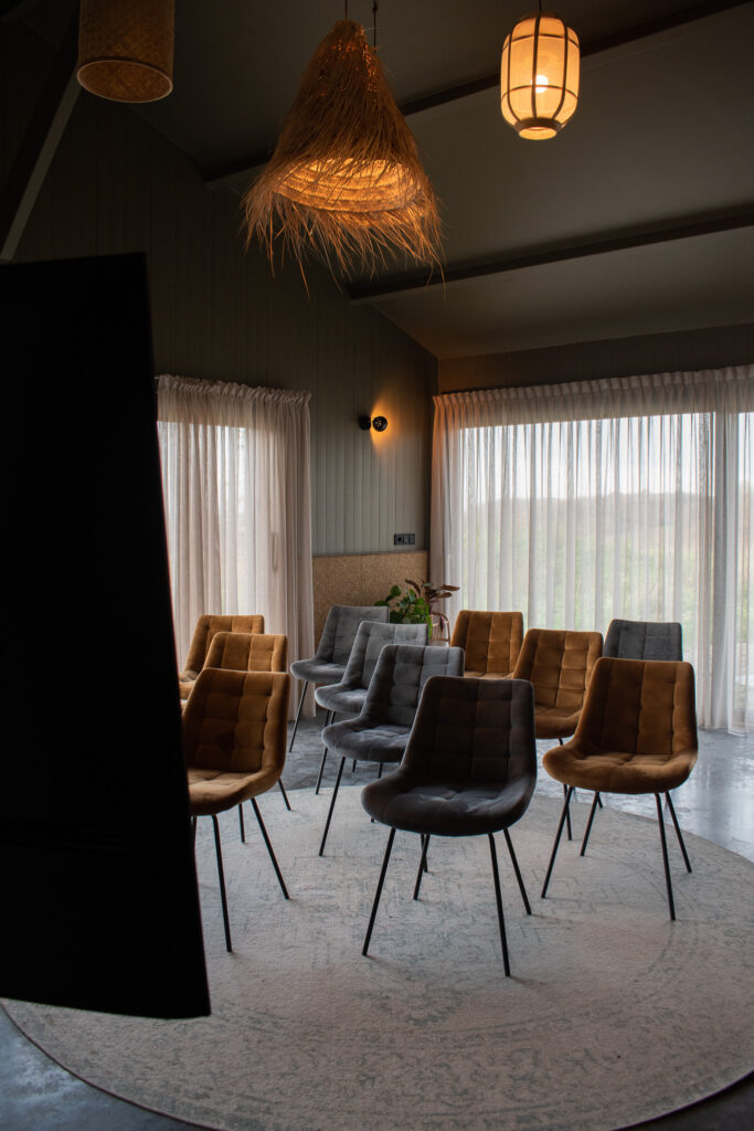 Landelijk Vergaderen, Vergaderlocatie Lodge Windraak, Vergaderen in Limburg in de natuur