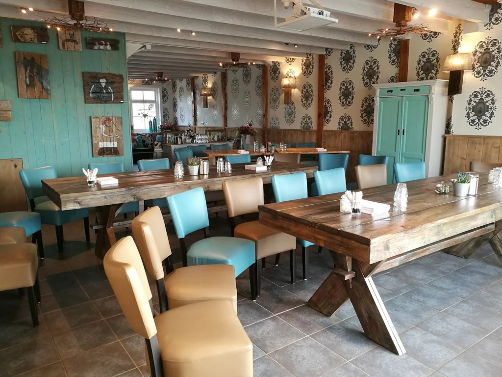 Vergaderen bij de boer bij 't Bullekroffie, Vergaderruimte - Opstellingen