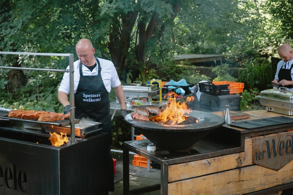 Vergaderen in de Natuur bij Vergaderlocatie Watermolen van Rakhorst, BBQ