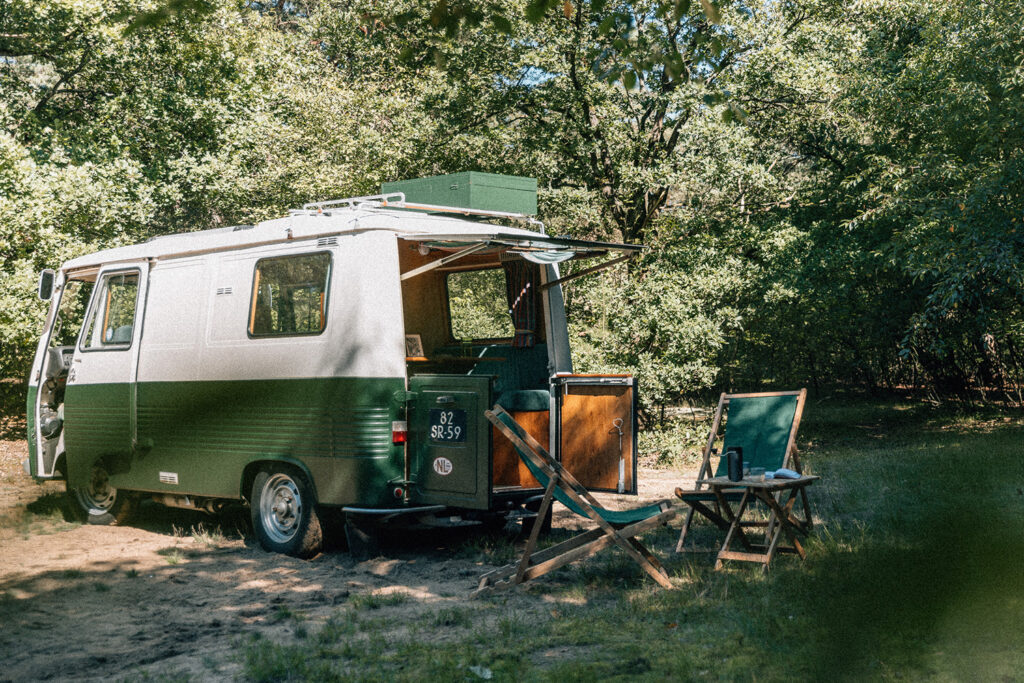 Vergaderen in de natuur bij Vergaderlocatie De Wever Lodge, Vergaderruimte Camper