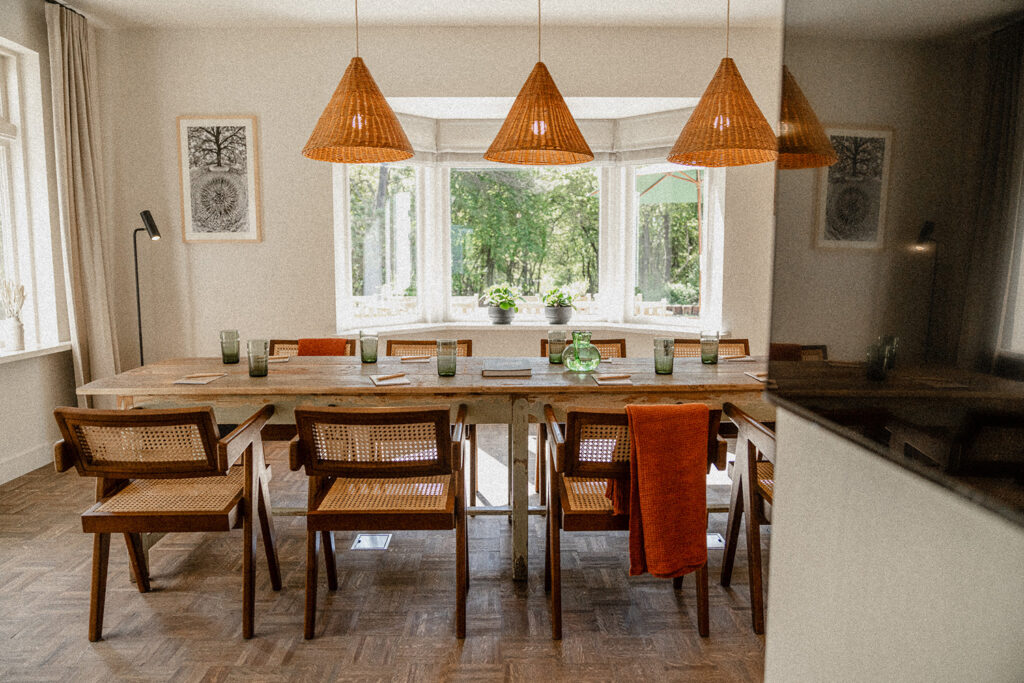 Vergaderen in de natuur bij Vergaderlocatie De Wever Lodge, Vergaderruimte Woonhuis